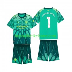 Manchester City Heimausrüstung Torwart Gianluigi Donnarumma 1 2026-2027 Kinder Set(Trikot und Hose) S/S