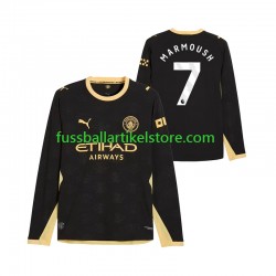 Manchester City Auswärtsausrüstung Omar Marmoush 7 2026-2027 Herren Trikot L/S