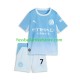 Manchester City Heimausrüstung Omar Marmoush 7 2026-2027 Kinder Set(Trikot und Hose) S/S