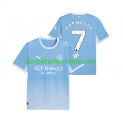 Manchester City Heimausrüstung Omar Marmoush 7 2026-2027 Herren Trikot S/S