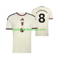 Manchester United Ausweichausrüstung Bruno Fernandes 8 2026-2027 Herren Trikot S/S