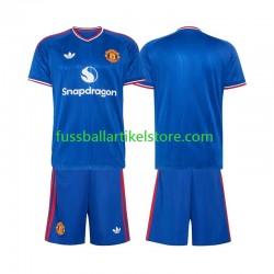 Manchester United Auswärtsausrüstung 2026-2027 Kinder Set(Trikot und Hose) S/S