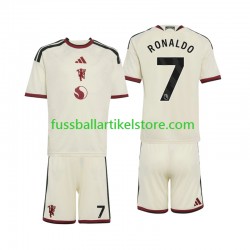 Manchester United Ausweichausrüstung Cristiano Ronaldo 7 2026-2027 Kinder Set(Trikot und Hose) S/S