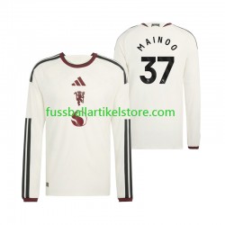 Manchester United Ausweichausrüstung Kobbie Mainoo 37 2026-2027 Herren Trikot L/S