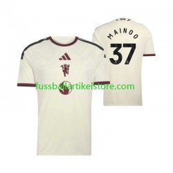 Manchester United Ausweichausrüstung Kobbie Mainoo 37 2026-2027 Herren Trikot S/S