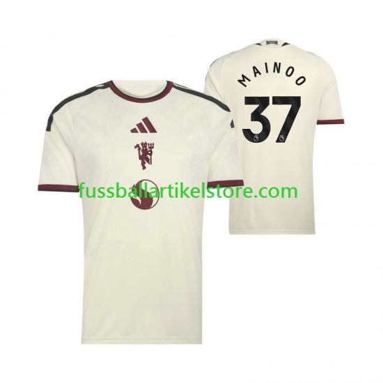 Manchester United Ausweichausrüstung Kobbie Mainoo 37 2026-2027 Herren Trikot S/S
