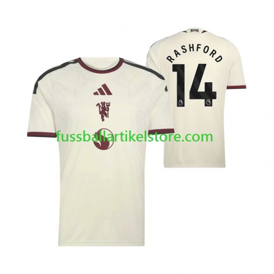 Manchester United Ausweichausrüstung Marcus Rashford 14 2026-2027 Herren Trikot S/S