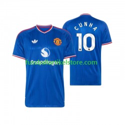 Manchester United Auswärtsausrüstung Matheus Cunha 10 2026-2027 Herren Trikot S/S