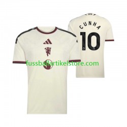 Manchester United Ausweichausrüstung Matheus Cunha 10 2026-2027 Herren Trikot S/S
