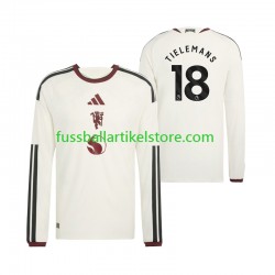 Manchester United Ausweichausrüstung Youri Tielemans 18 2026-2027 Herren Trikot L/S