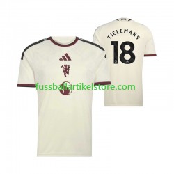 Manchester United Ausweichausrüstung Youri Tielemans 18 2026-2027 Herren Trikot S/S