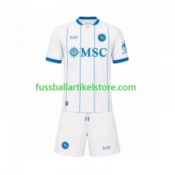 SSC Neapel Auswärtsausrüstung 2026-2027 Kinder Set(Trikot und Hose) S/S