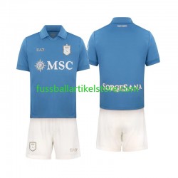 SSC Neapel Heimausrüstung 2026-2027 Kinder Set(Trikot und Hose) S/S