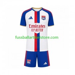 Olympique Lyon Auswärtsausrüstung 2026-2027 Kinder Set(Trikot und Hose) S/S
