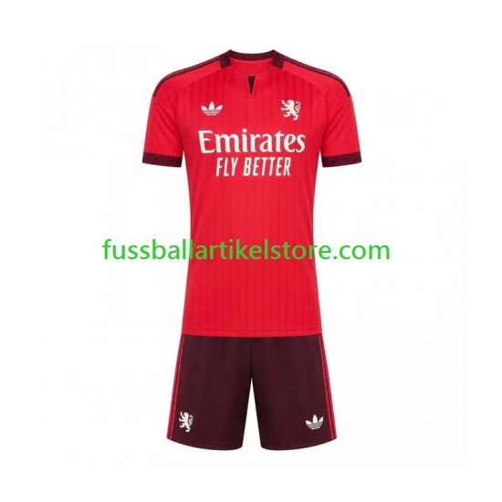 Olympique Lyon Heimausrüstung 2026-2027 Kinder Set(Trikot und Hose) S/S