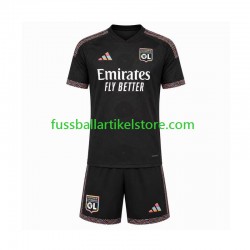 Olympique Lyon Ausweichausrüstung 2026-2027 Kinder Set(Trikot und Hose) S/S