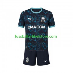 Olympique Marseille Auswärtsausrüstung 2026-2027 Kinder Set(Trikot und Hose) S/S