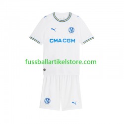 Olympique Marseille Heimausrüstung 2026-2027 Kinder Set(Trikot und Hose) S/S
