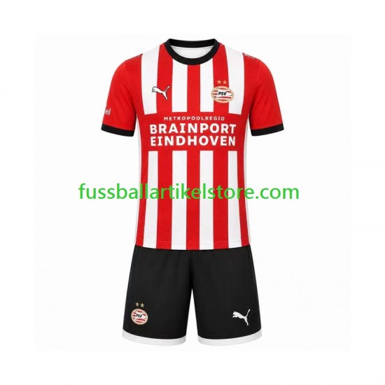 PSV Eindhoven Heimausrüstung 2026-2027 Kinder Set(Trikot und Hose) S/S