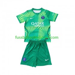 Paris Saint-Germain Auswärtsausrüstung Torwart 2026-2027 Kinder Set(Trikot und Hose) S/S