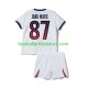 Paris Saint-Germain Auswärtsausrüstung Joao Neves 87 2026-2027 Kinder Set(Trikot und Hose) S/S