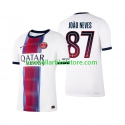 Paris Saint-Germain Auswärtsausrüstung Joao Neves 87 2026-2027 Herren Trikot S/S