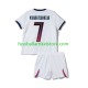Paris Saint-Germain Auswärtsausrüstung Khvicha Kvaratskhelia 7 2026-2027 Kinder Set(Trikot und Hose) S/S