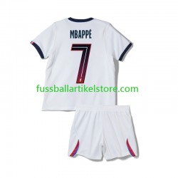 Paris Saint-Germain Auswärtsausrüstung Mbappé Kylian 7 2026-2027 Kinder Set(Trikot und Hose) S/S