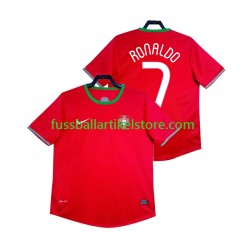 Portugal Heimausrüstung Cristiano Ronaldo 7 Retro 2012 Herren Trikot S/S