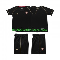 Portugal Auswärtsausrüstung Retro 2006 Kinder Set(Trikot und Hose) S/S