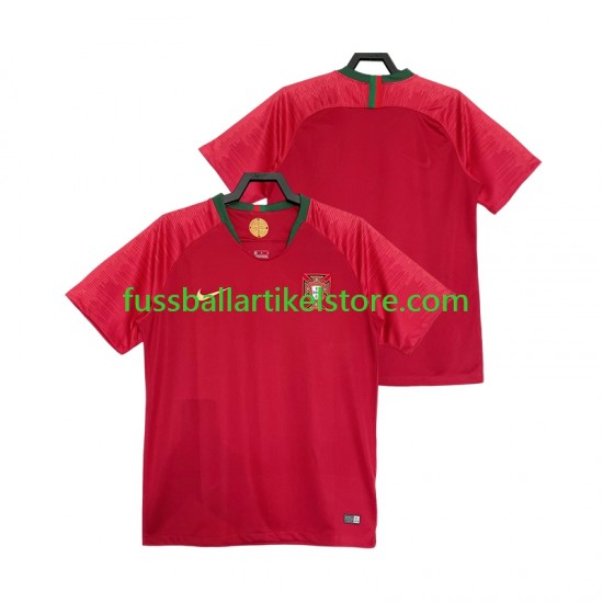Portugal Heimausrüstung Retro 2018 Herren Trikot S/S