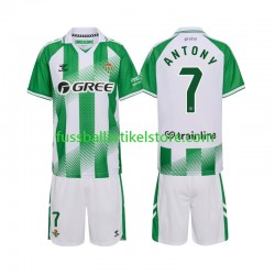 Betis Sevilla Heimausrüstung Anthoy 7 2026-2027 Kinder Set(Trikot und Hose) S/S