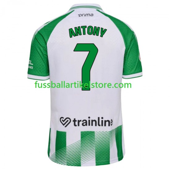 Betis Sevilla Heimausrüstung Antony 7 2026-2027 Herren Trikot S/S