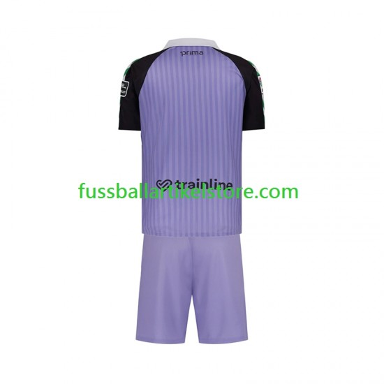 Betis Sevilla Heimausrüstung Torwart Retro 2025-2026 Kinder Set(Trikot und Hose) S/S