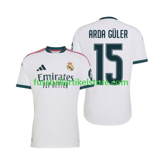 Real Madrid Heimausrüstung Arda Guler 15 2026-2027 Herren Trikot S/S