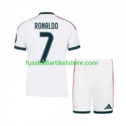 Real Madrid Heimausrüstung Cristiano Ronaldo 7 2026-2027 Kinder Set(Trikot und Hose) S/S