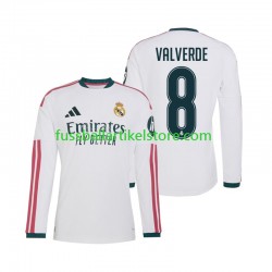 Real Madrid Heimausrüstung Federico Valverde 8 2026-2027 Herren Trikot L/S
