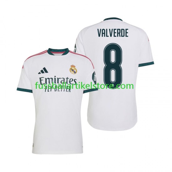 Real Madrid Heimausrüstung Federico Valverde 8 2026-2027 Herren Trikot S/S