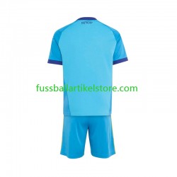 Real Madrid Auswärtsausrüstung Torwart 2026-2027 Kinder Set(Trikot und Hose) S/S