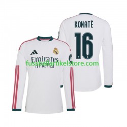 Real Madrid Heimausrüstung Ibrahima Konate 16 2026-2027 Herren Trikot L/S