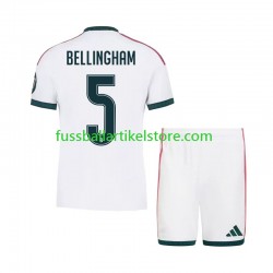 Real Madrid Heimausrüstung Jude Bellingham 5 2026-2027 Kinder Set(Trikot und Hose) S/S