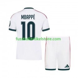 Real Madrid Heimausrüstung Mbappé Kylian 10 2026-2027 Kinder Set(Trikot und Hose) S/S