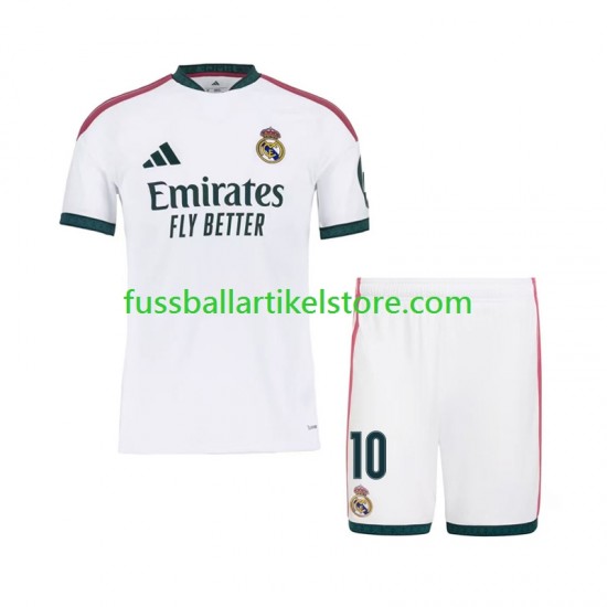 Real Madrid Heimausrüstung Mbappé Kylian 10 2026-2027 Kinder Set(Trikot und Hose) S/S