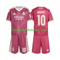Real Madrid Ausweichausrüstung Mbappé Kylian 10 2026-2027 Kinder Set(Trikot und Hose) S/S