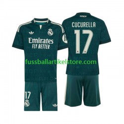 Real Madrid Auswärtsausrüstung Marc Cucurella 17 2026-2027 Kinder Set(Trikot und Hose) S/S