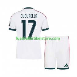 Real Madrid Heimausrüstung Marc Cucurella 17 2026-2027 Kinder Set(Trikot und Hose) S/S