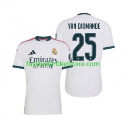 Real Madrid Heimausrüstung Yan Diomande 25 2026-2027 Herren Trikot S/S