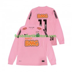 Viertesausrüstung Santos Neymar JR 11 Retro 2012 2013 Herren Trikot L/S