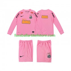 Viertesausrüstung Santos Retro 2012 2013 Kinder Set(Trikot und Hose) L/S