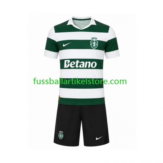 Sporting CP Heimausrüstung 2026-2027 Kinder Set(Trikot und Hose) S/S